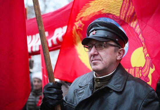 Russia October Revolution Anniversary