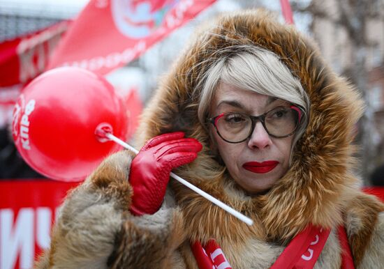 Russia October Revolution Anniversary