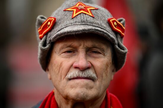 Russia October Revolution Anniversary