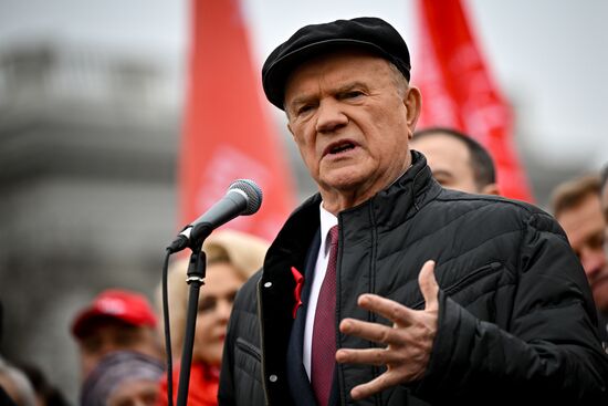 Russia October Revolution Anniversary