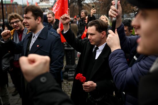 Russia October Revolution Anniversary