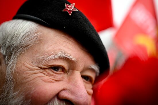 Russia October Revolution Anniversary