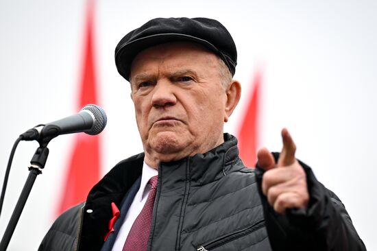 Russia October Revolution Anniversary