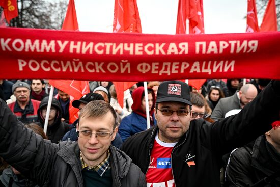 Russia October Revolution Anniversary