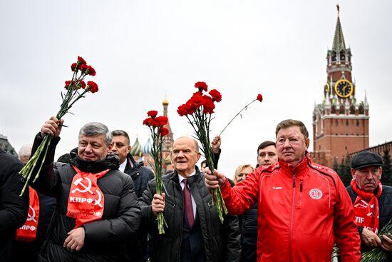Russia October Revolution Anniversary
