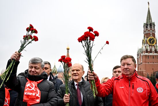 Russia October Revolution Anniversary