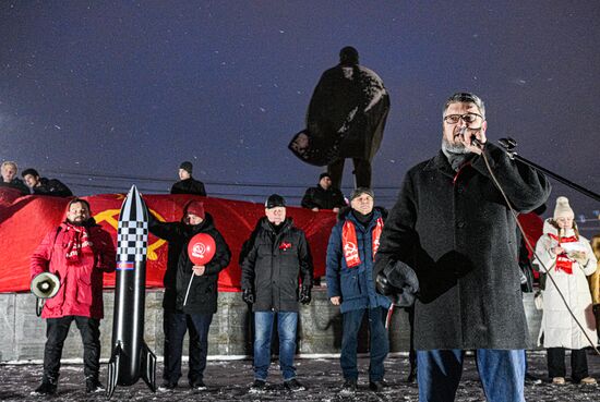 Russia October Revolution Anniversary