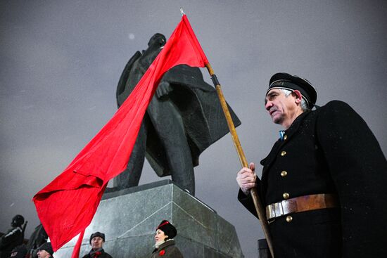 Russia October Revolution Anniversary