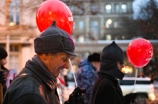 Russia October Revolution Anniversary