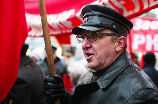 Russia October Revolution Anniversary