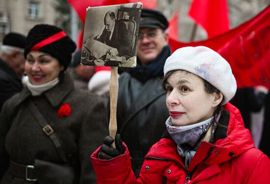 Russia October Revolution Anniversary