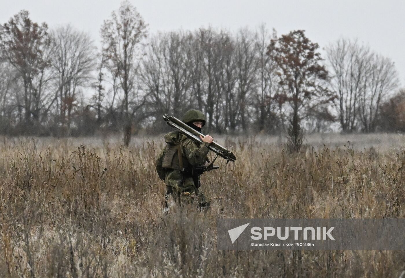 Russia Ukraine Military Operation Artillery Unit