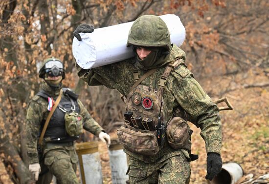 Russia Ukraine Military Operation Artillery Unit