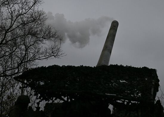 Russia Ukraine Military Operation Artillery Unit