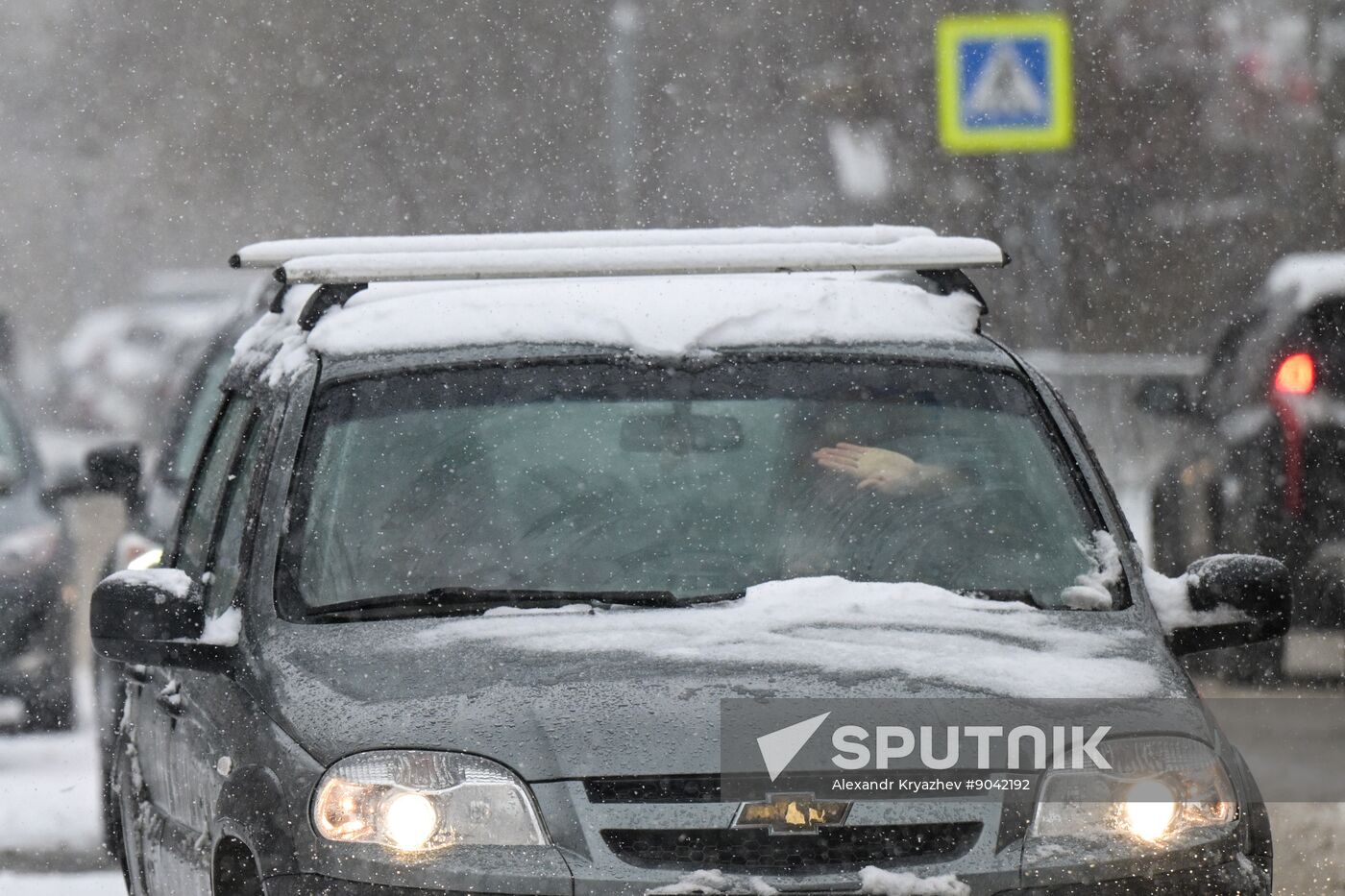 Russia Weather Snowfall