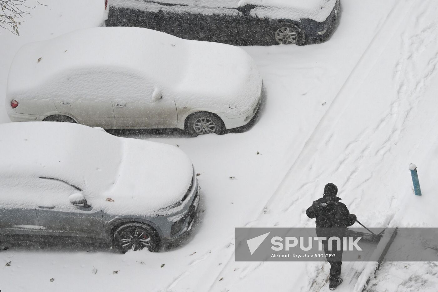 Russia Weather Snowfall