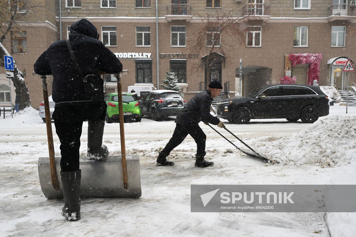 Russia Weather Snowfall