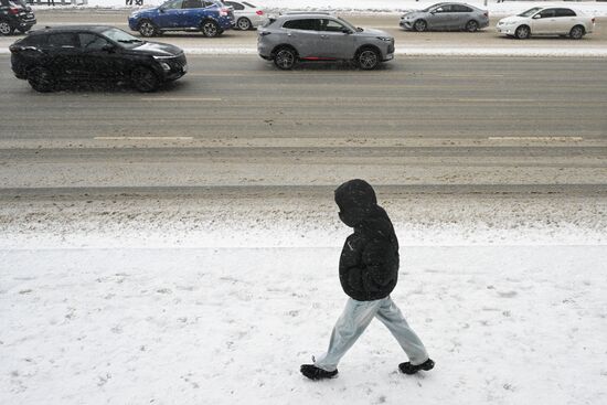 Russia Weather Snowfall