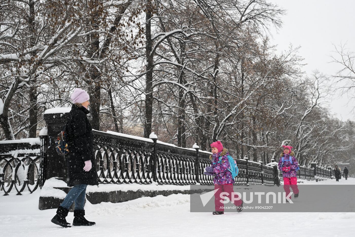 Russia Weather Snowfall