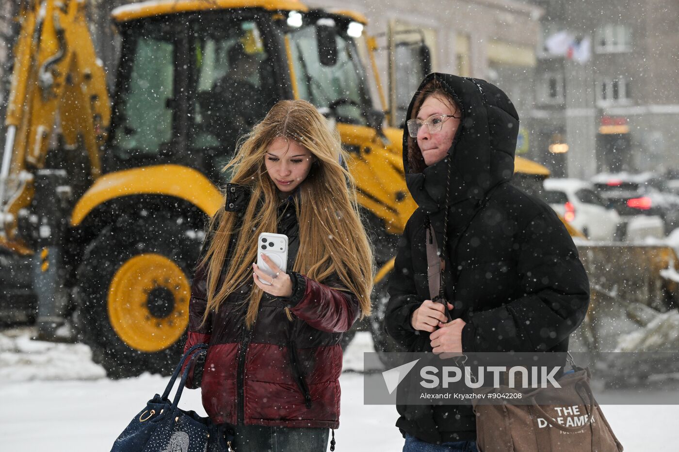 Russia Weather Snowfall