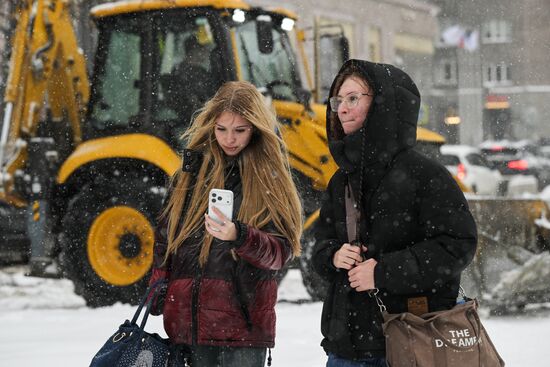 Russia Weather Snowfall