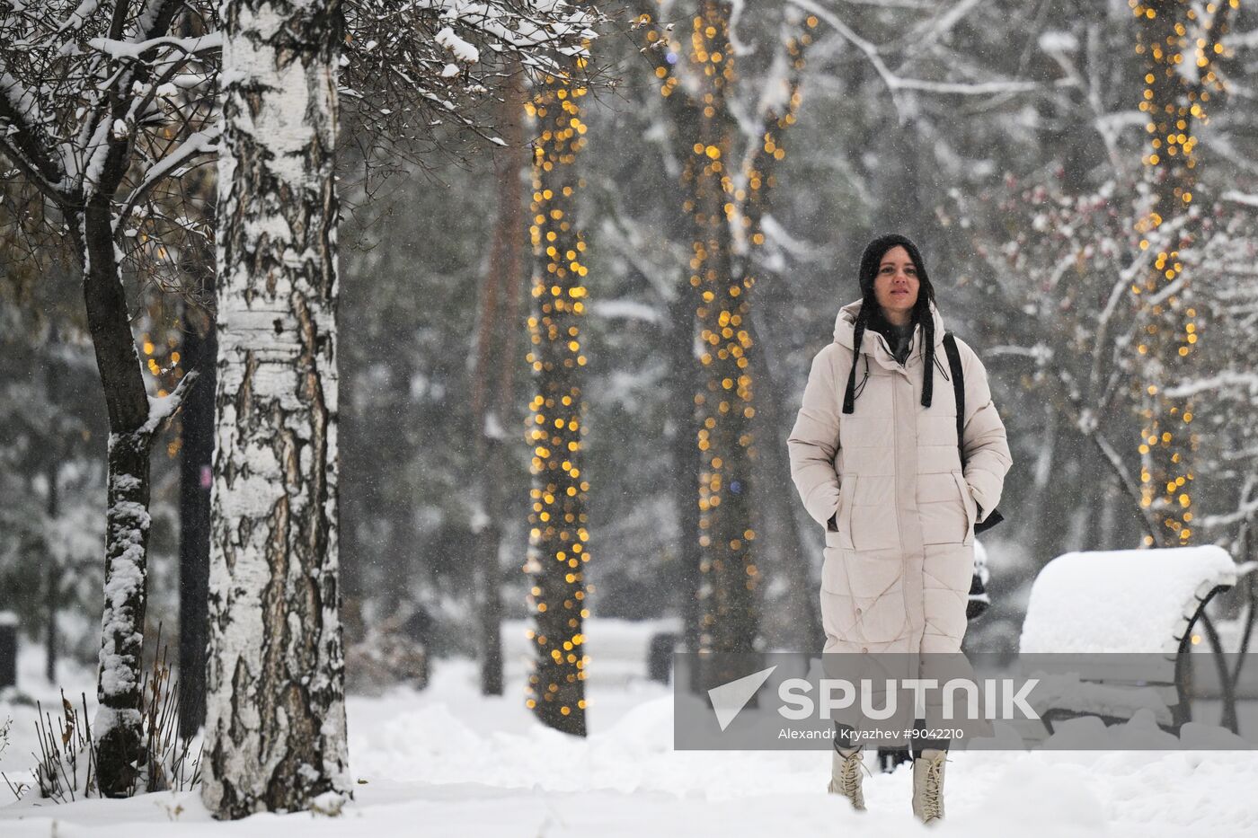 Russia Weather Snowfall