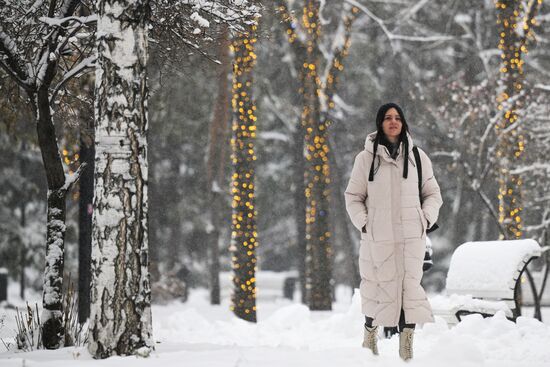 Russia Weather Snowfall