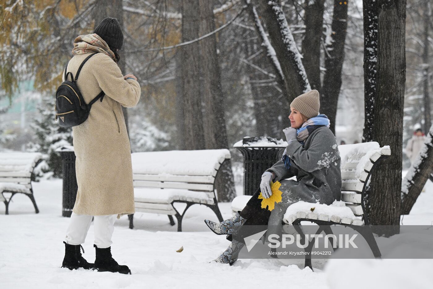 Russia Weather Snowfall