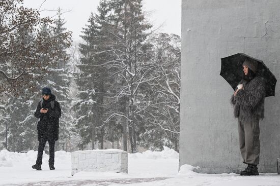 Russia Weather Snowfall