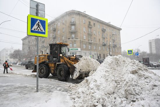 Russia Weather Snowfall