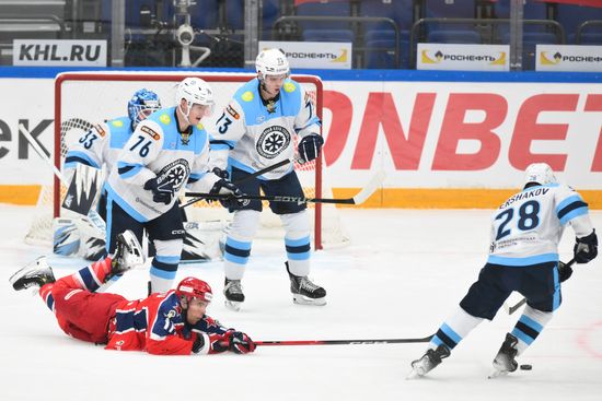 Russia Ice Hockey Kontinental League CSKA - Sibir