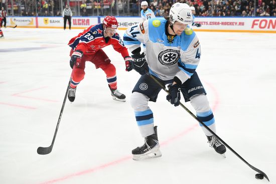 Russia Ice Hockey Kontinental League CSKA - Sibir