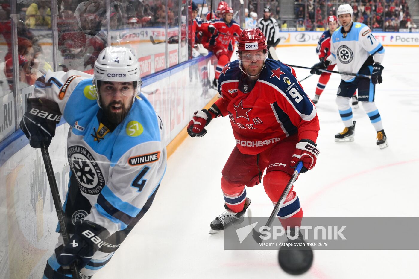 Russia Ice Hockey Kontinental League CSKA - Sibir