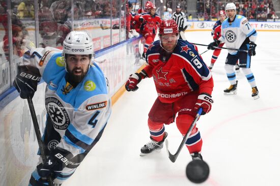 Russia Ice Hockey Kontinental League CSKA - Sibir