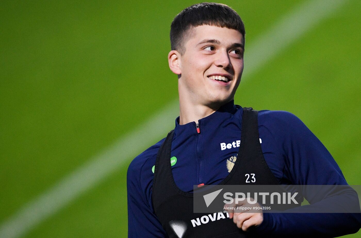 Russia Soccer Friendly Russia Training