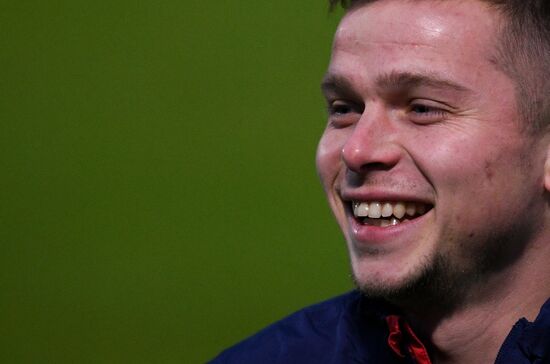 Russia Soccer Friendly Russia Training