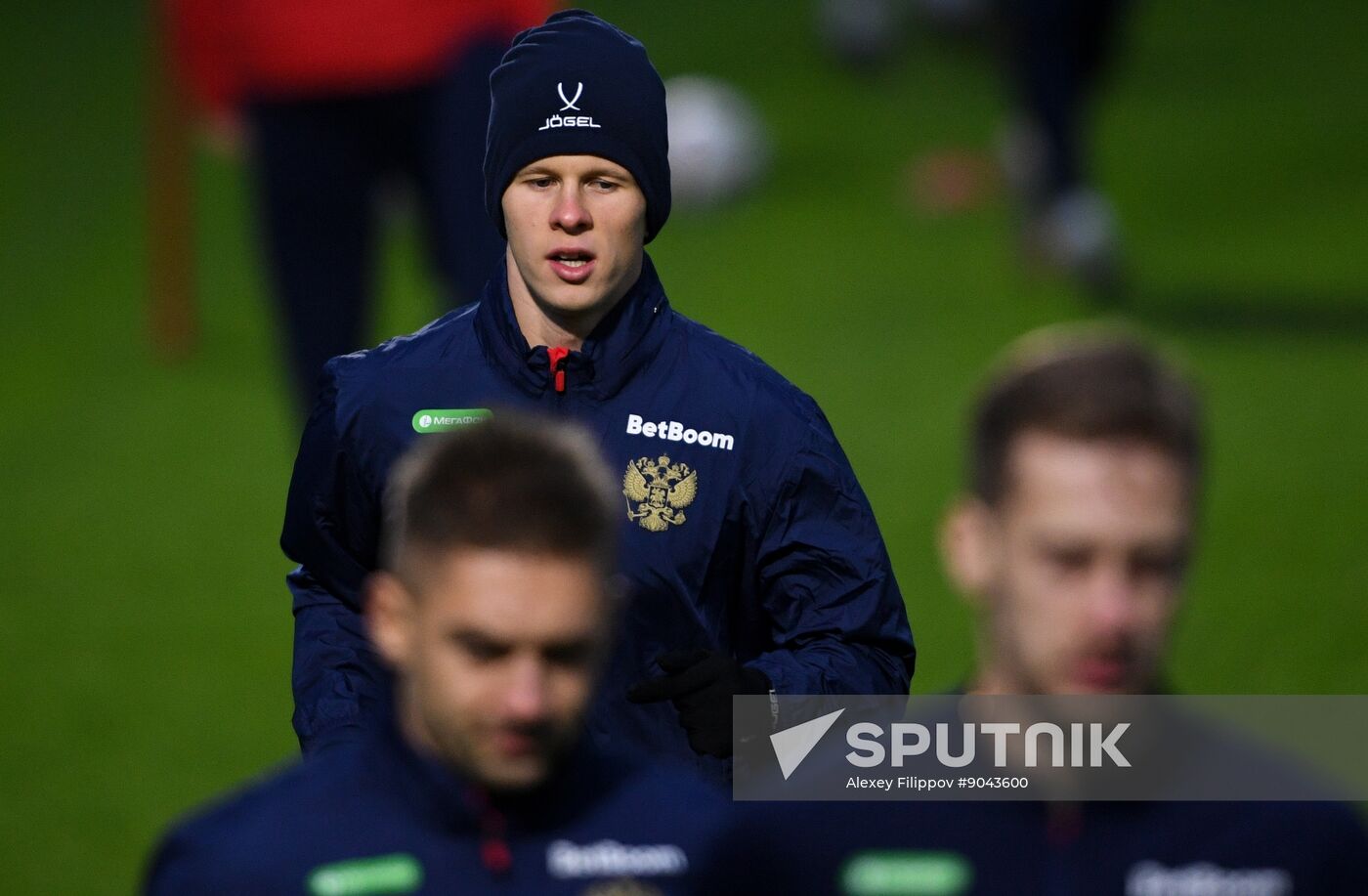 Russia Soccer Friendly Russia Training