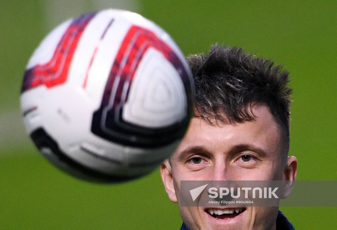 Russia Soccer Friendly Russia Training