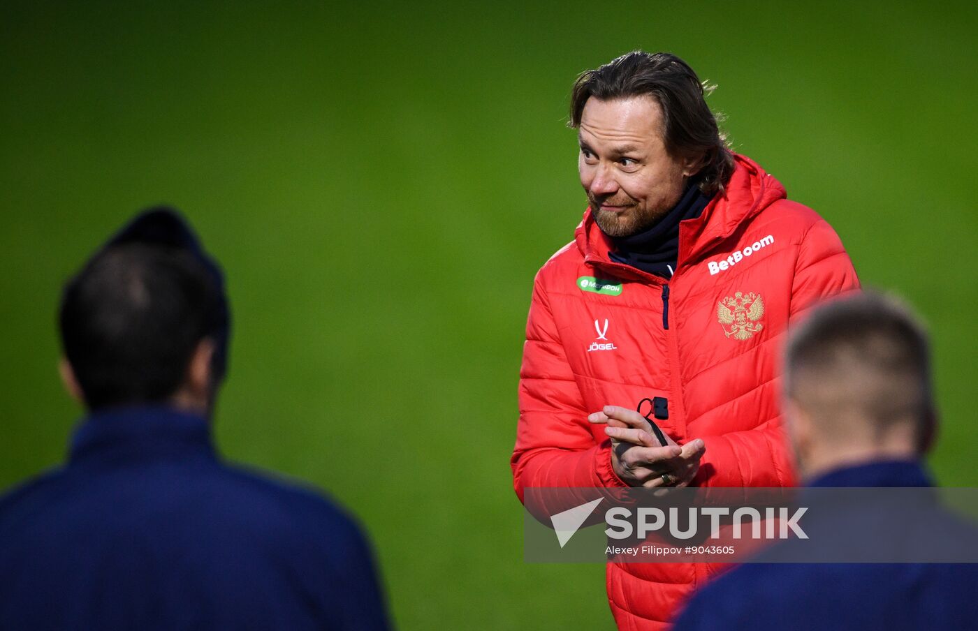 Russia Soccer Friendly Russia Training