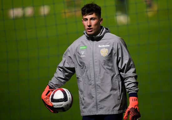 Russia Soccer Friendly Russia Training