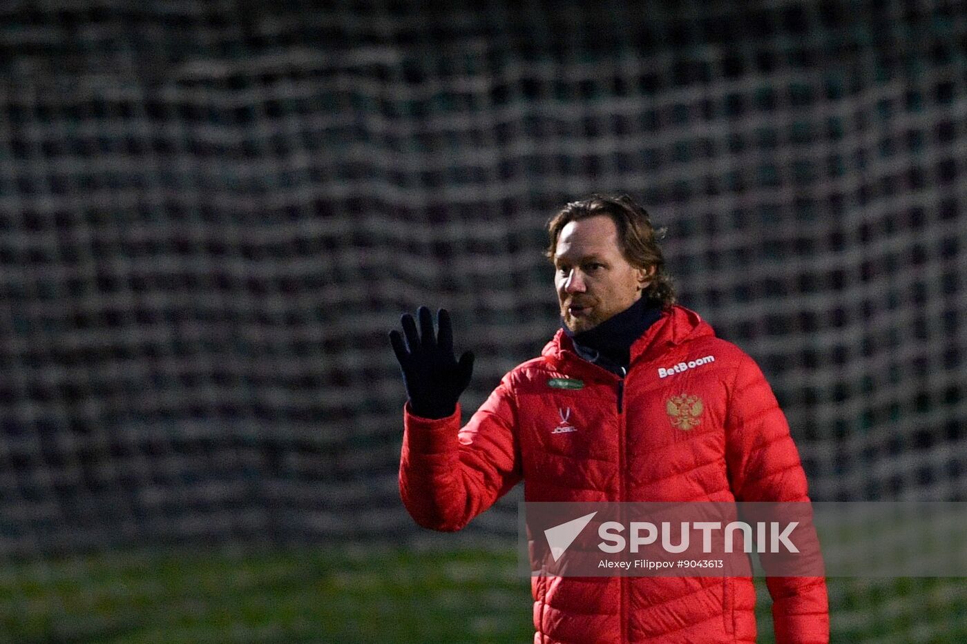 Russia Soccer Friendly Russia Training