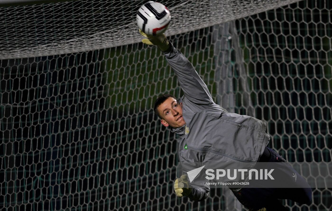 Russia Soccer Friendly Russia Training