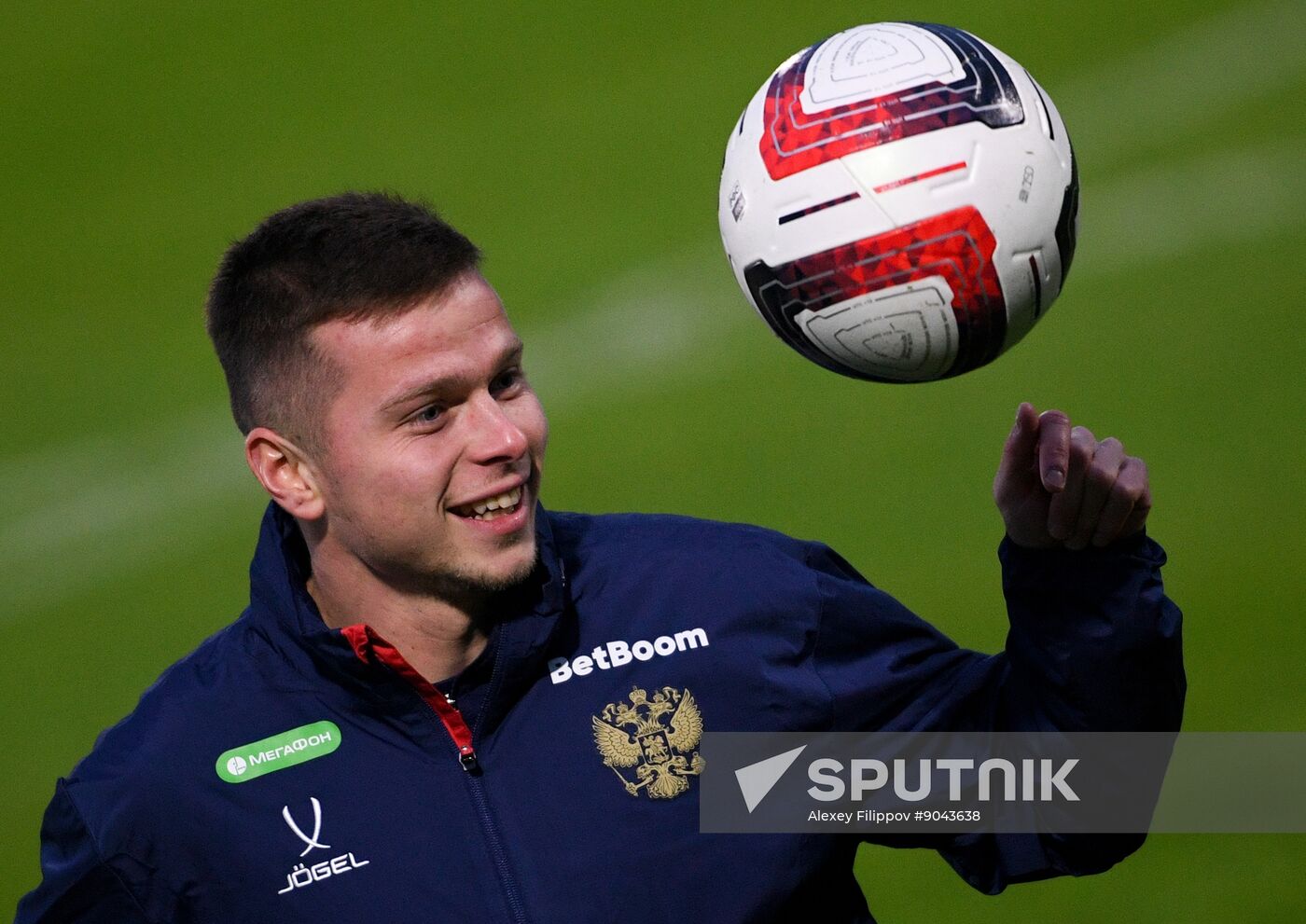 Russia Soccer Friendly Russia Training