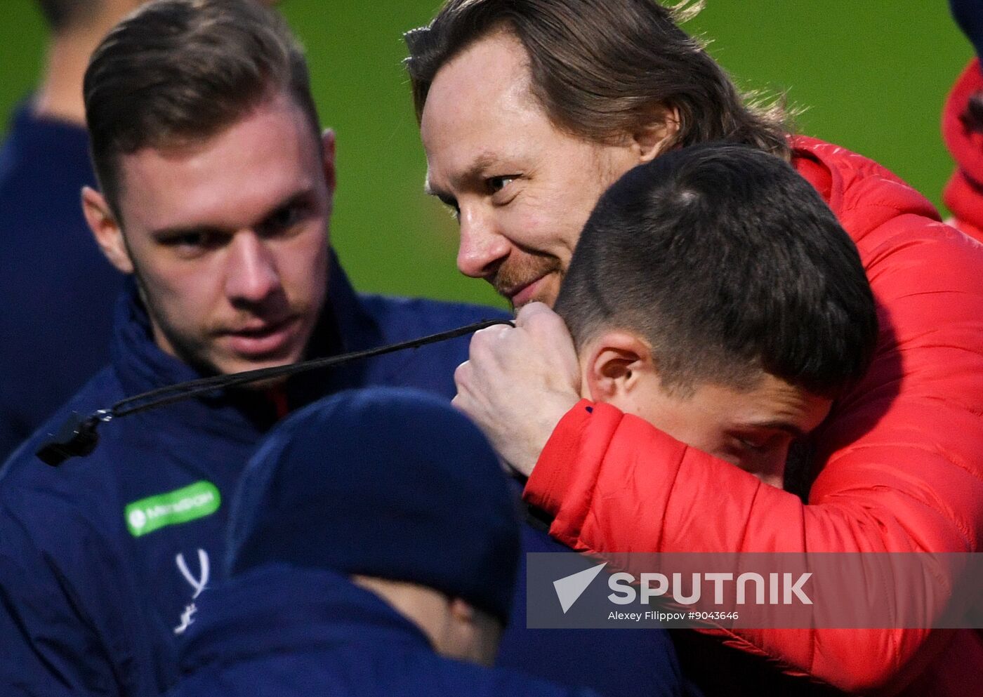Russia Soccer Friendly Russia Training