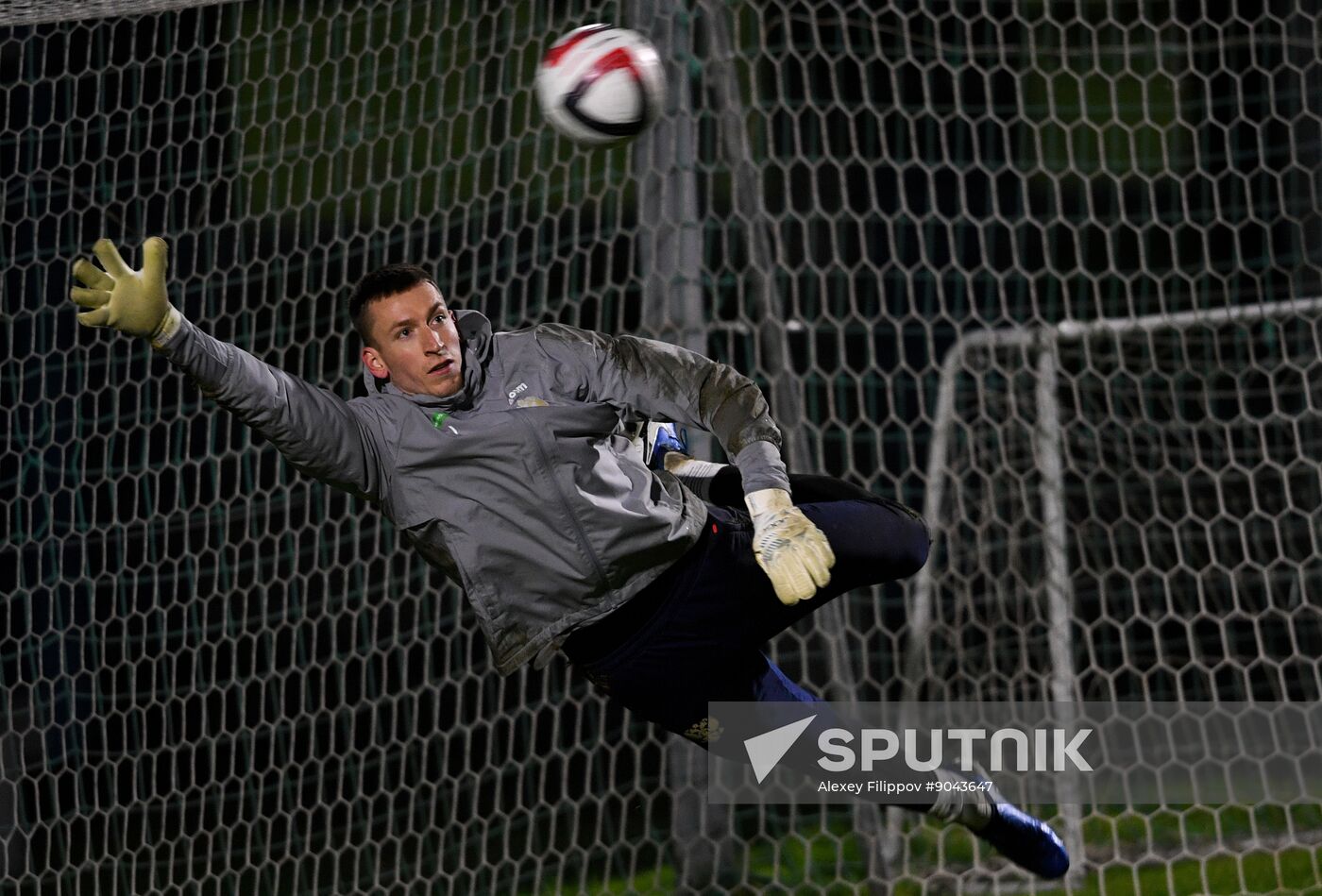 Russia Soccer Friendly Russia Training