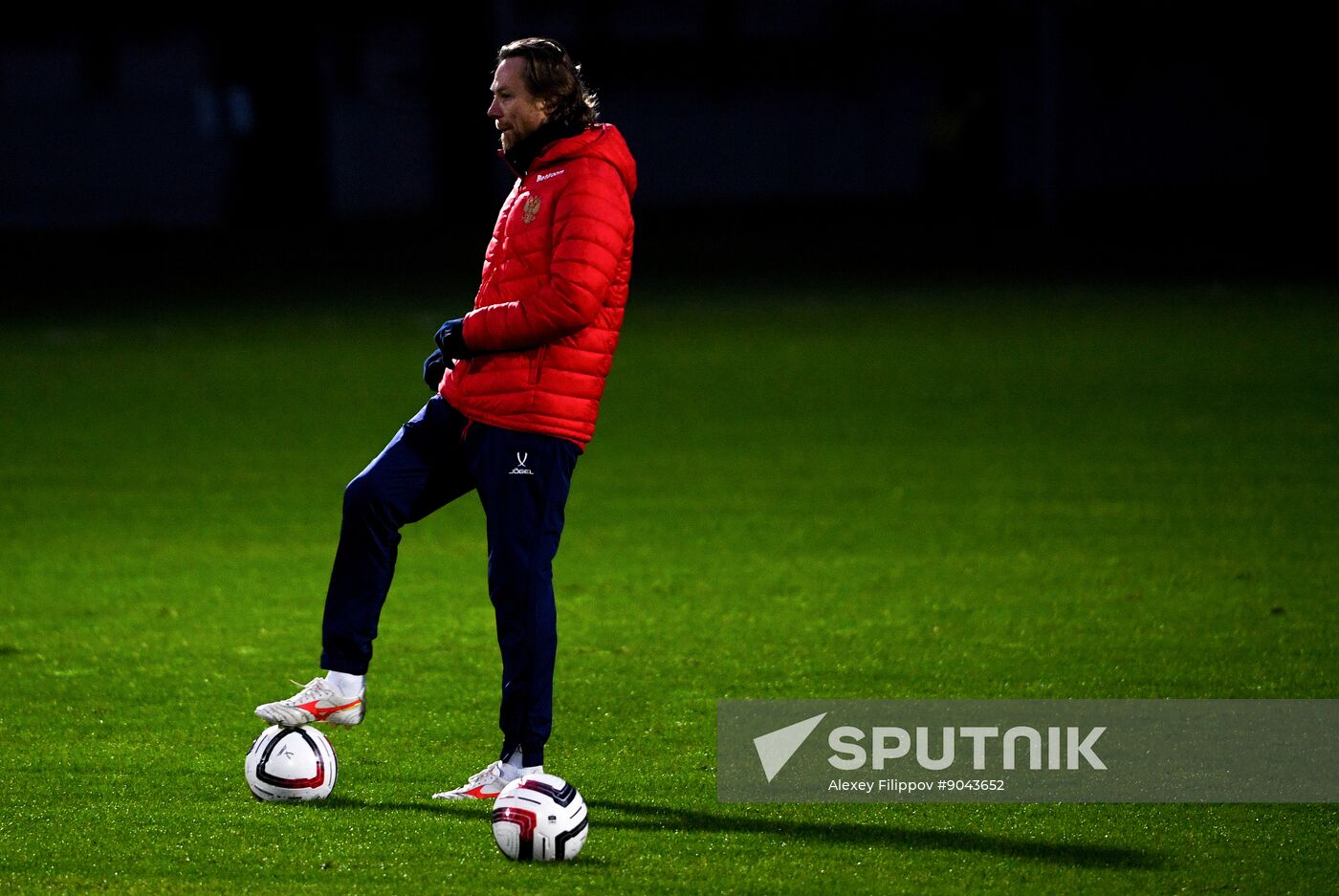 Russia Soccer Friendly Russia Training