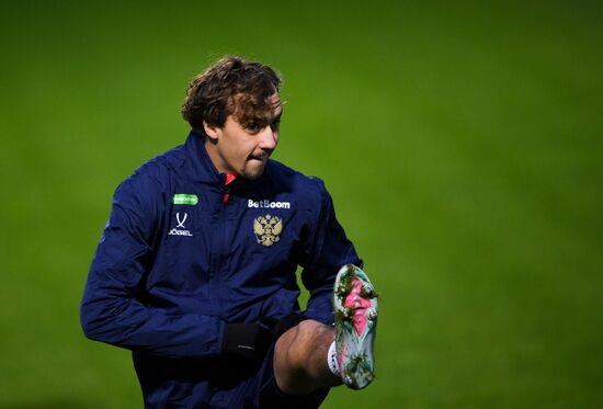 Russia Soccer Friendly Russia Training