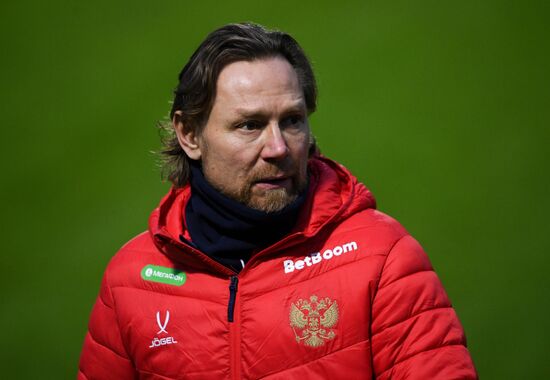 Russia Soccer Friendly Russia Training