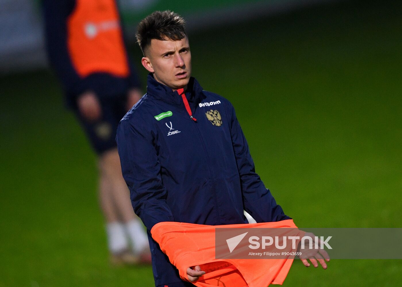 Russia Soccer Friendly Russia Training