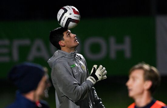 Russia Soccer Friendly Russia Training